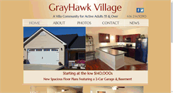 Desktop Screenshot of gray-hawk-village.com